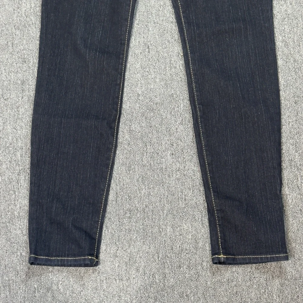 True Religion‎ Women's Jeans Halle Phantom Black USA Flag Skinny Size 28
